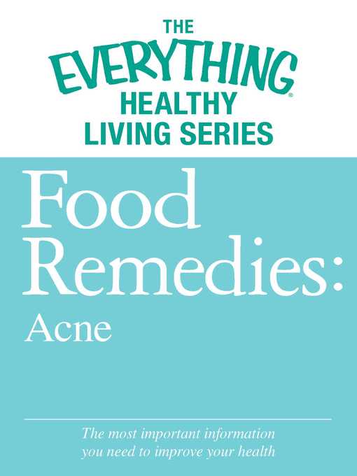 Title details for Food Remedies--Acne by Adams Media - Available